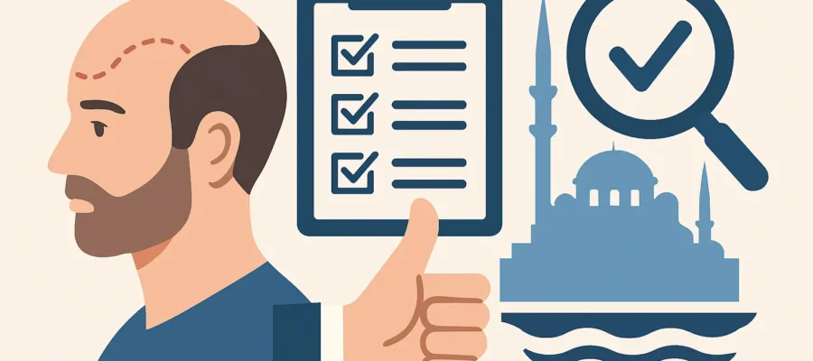 Greffe de cheveux à Istanbul en 2026: quoi vérifier