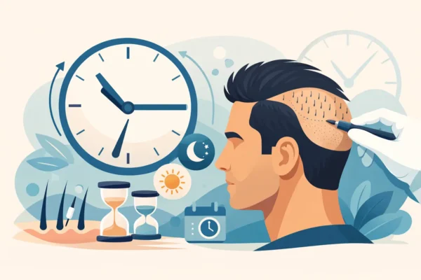Combien de temps dure une greffe cheveux ?