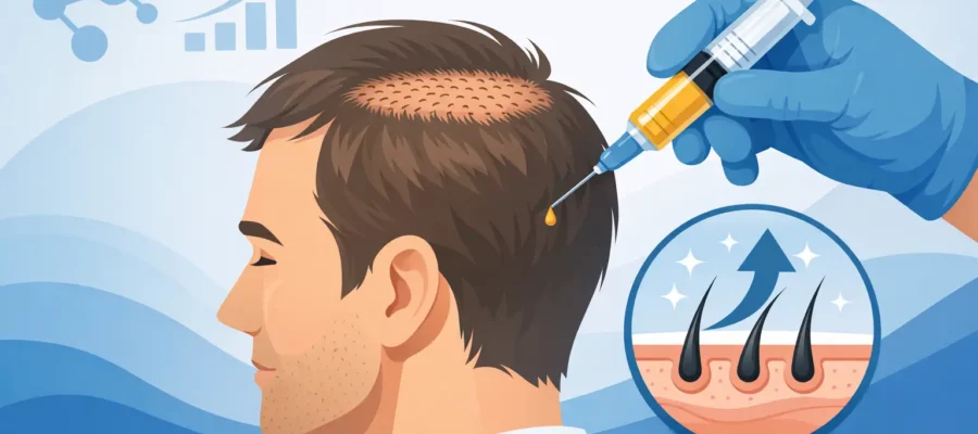 IGF après greffe de cheveux: utile ou pas ?