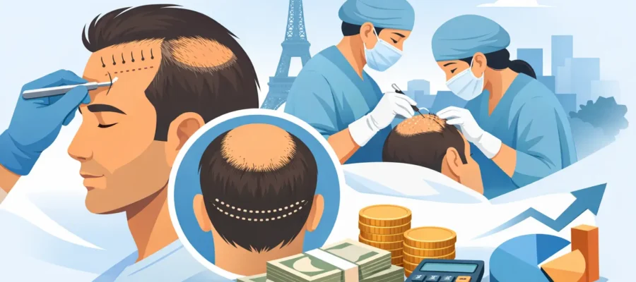Prix greffe cheveux France - à quoi s’attendre 1 Prix greffe cheveux France - à quoi s’attendre