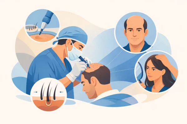 Technique DHI greffe cheveux: pour qui ?