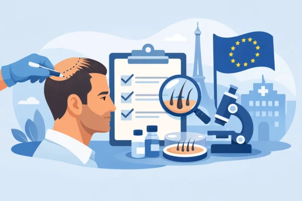 Greffe capillaire : standards européens à vérifier
