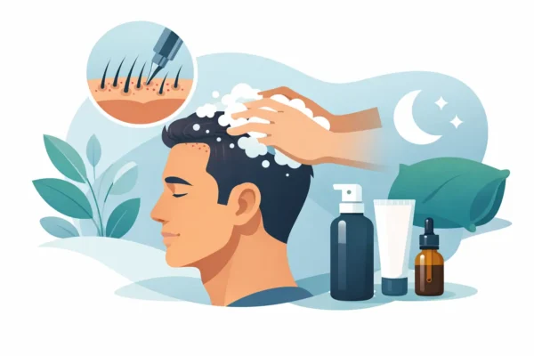 Meilleurs soins post greffe cheveux après FUE et DHI